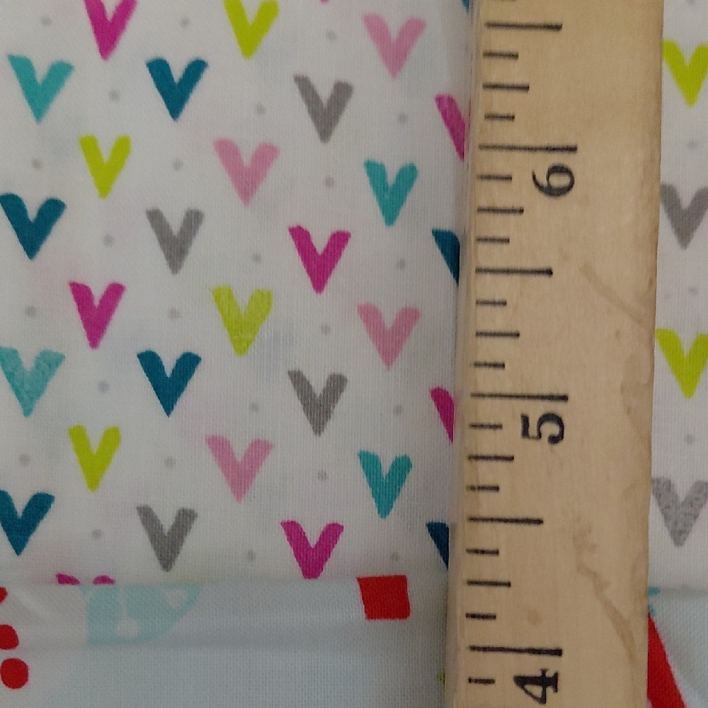 Christmas Pastel Snowman and Tree Fabric - Picture 2 of 7